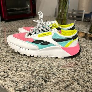 Colorful Reebok sneakers